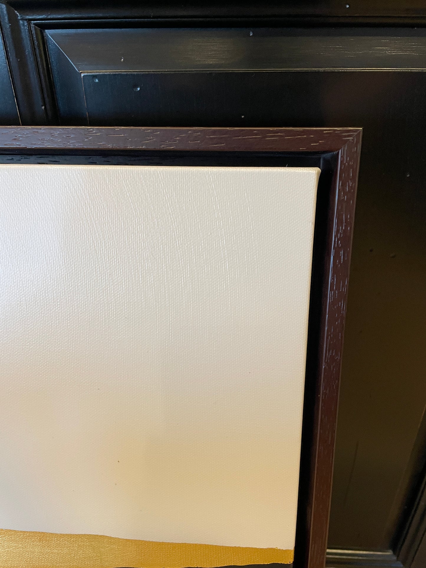 Gold and Black Abstract attr: Leftbank Studios (0G001D)