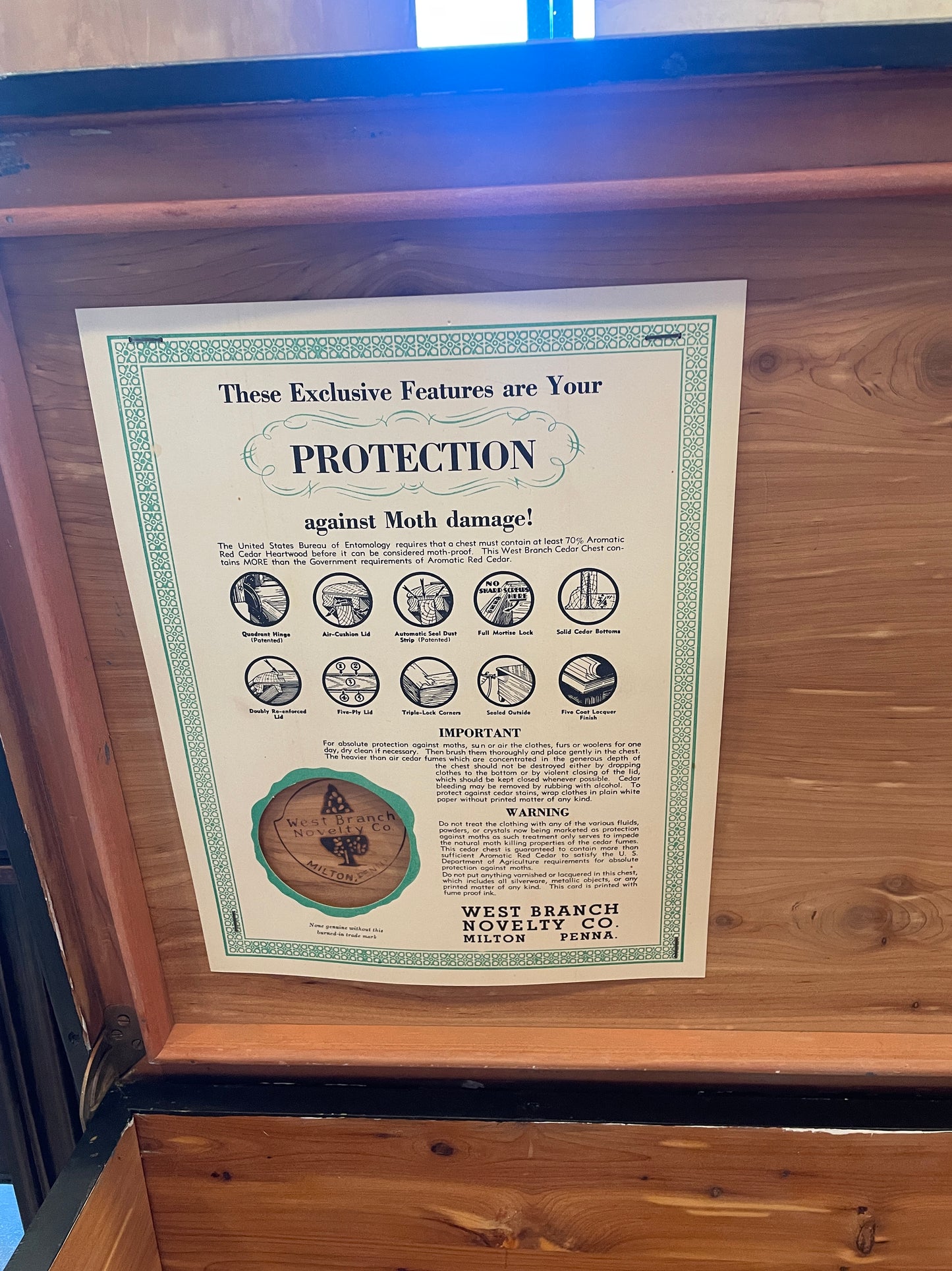 Modernized Cedar Chest on Stand (0KN003)