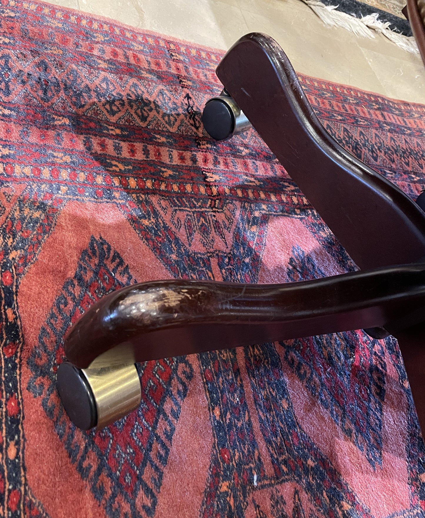 Leather Executive Desk Chair, AS IS (0G000Z)