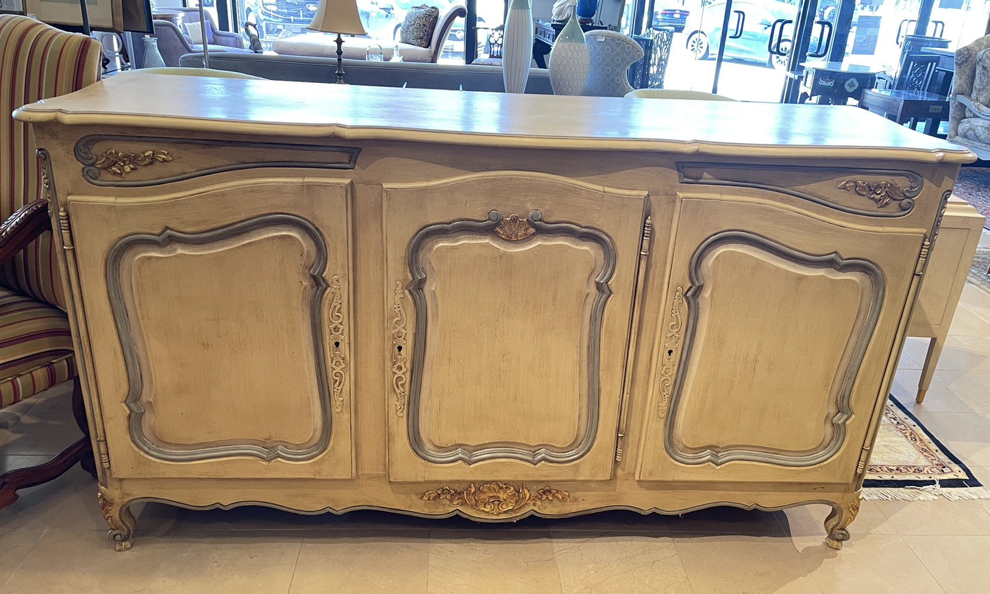 Antique Faux Painted Buffet (0G0017)