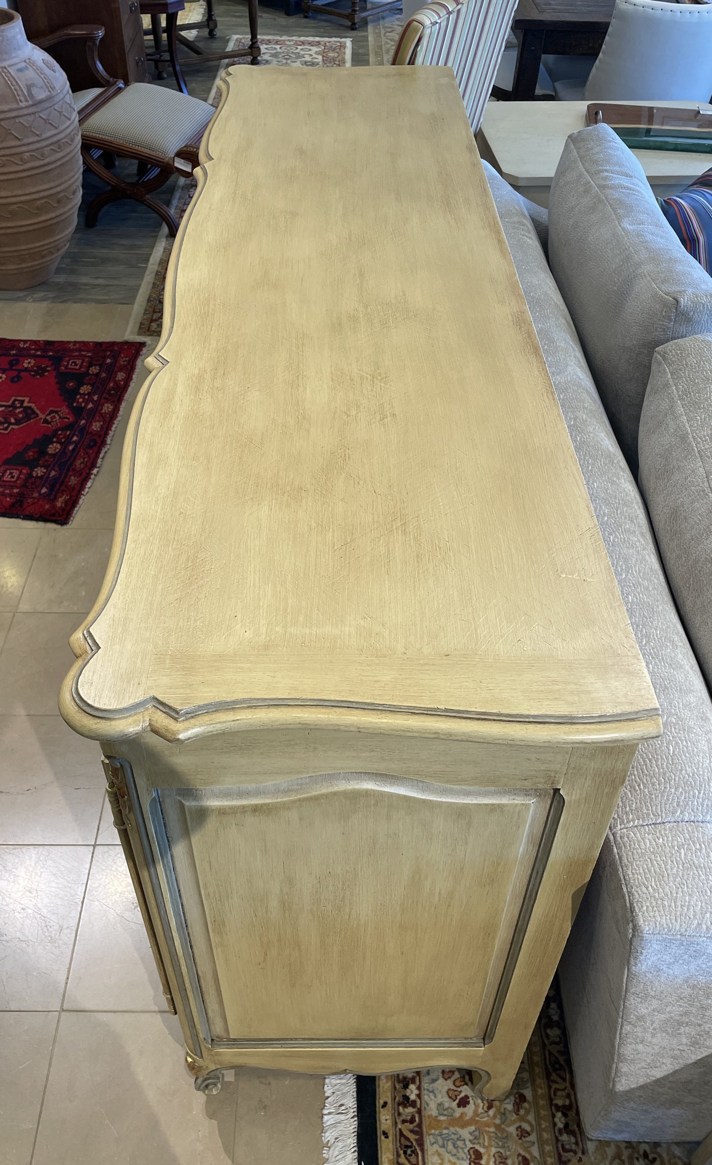 Antique Faux Painted Buffet (0G0017)