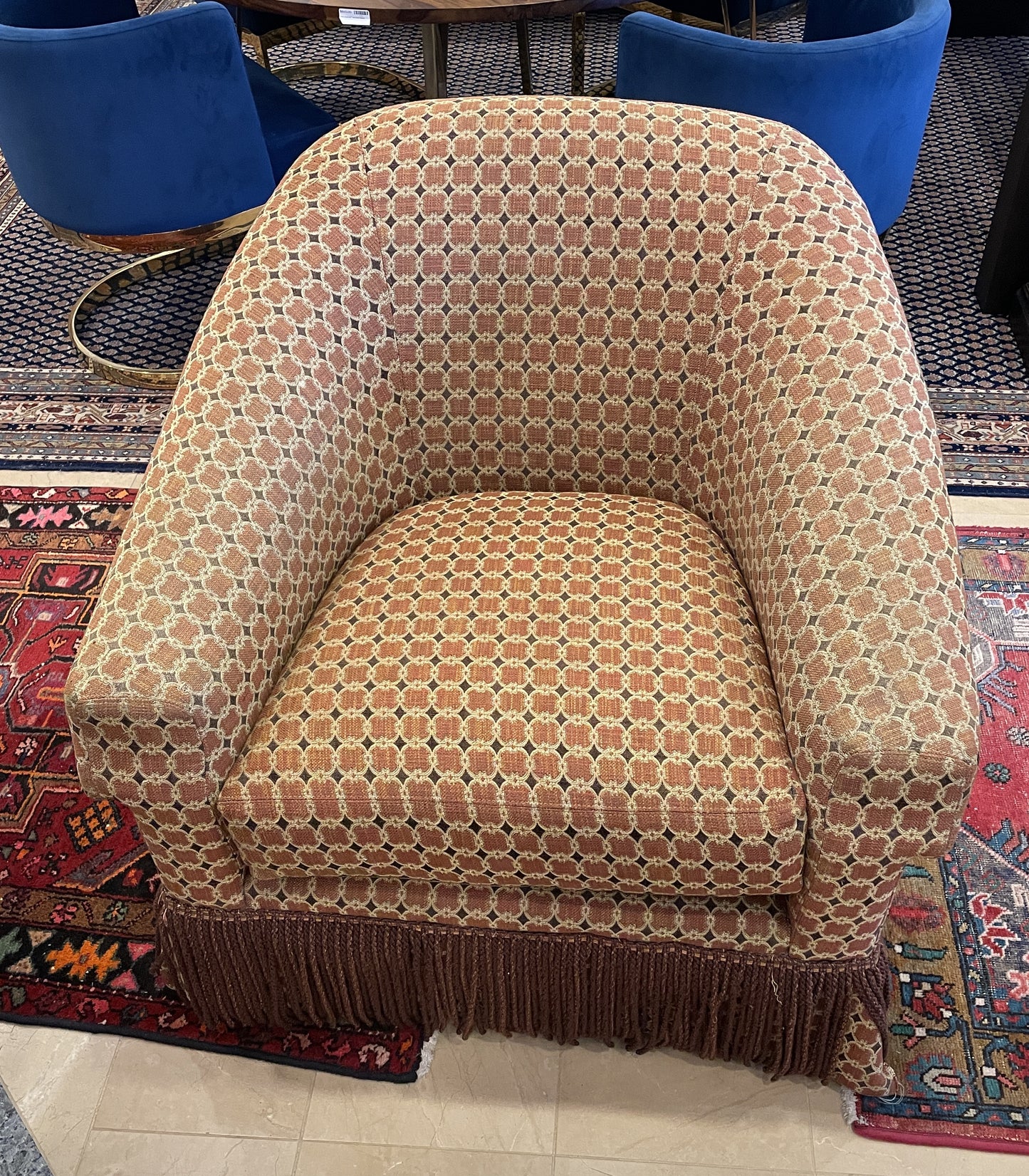 Century Swivel Chair, as is (Two Available) (0GW001)