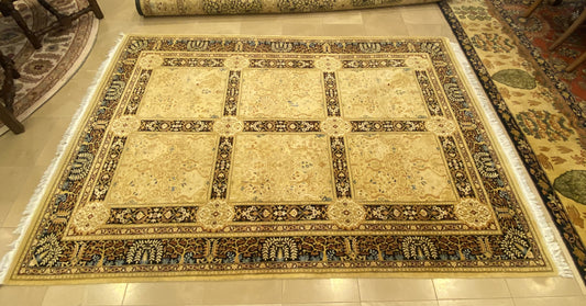 Hand Knotted Rug (7x5) (3ST93U)