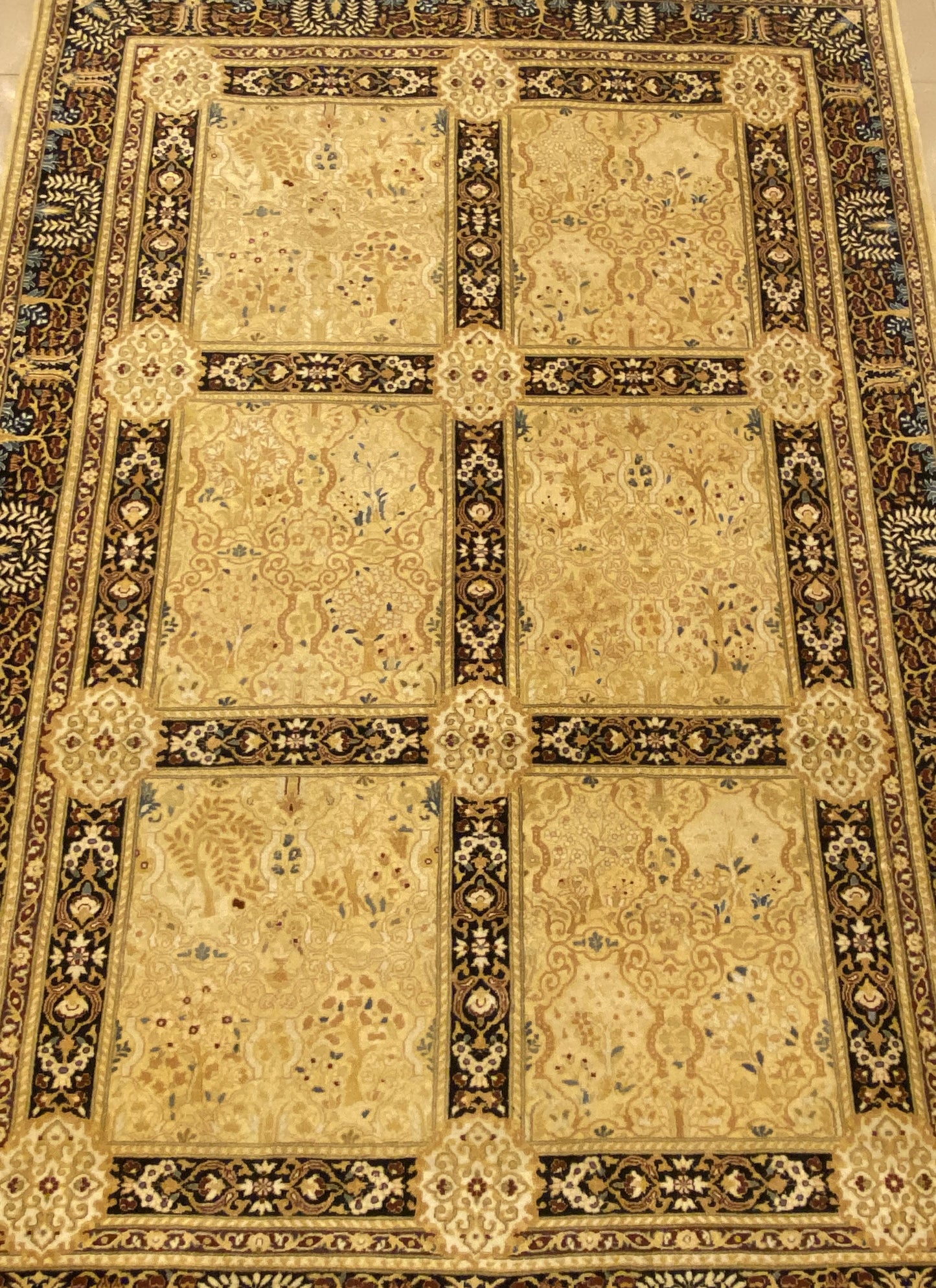 Hand Knotted Rug (7x5) (3ST93U)