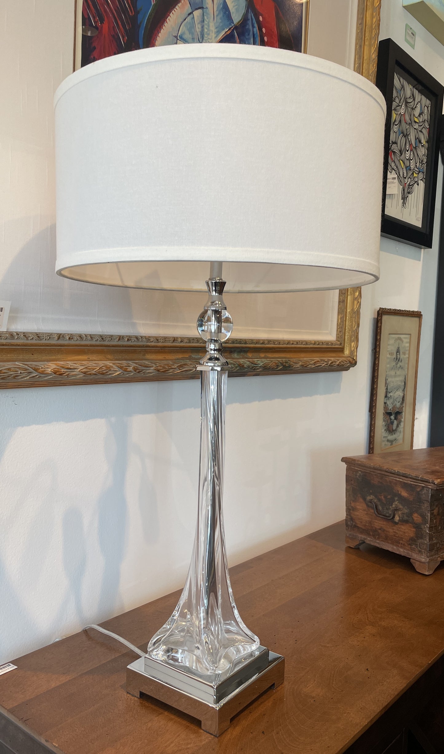 Uttermost Twisted Crystal Lamp (0GZ00G)