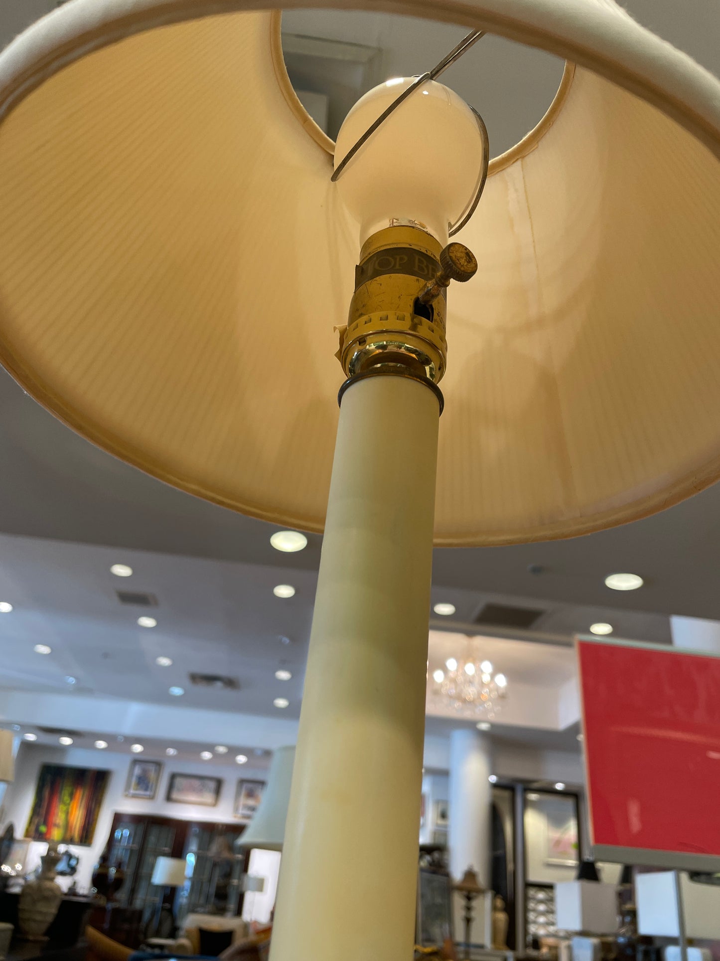 Pr Brass Candlestick lamps (0H0002)