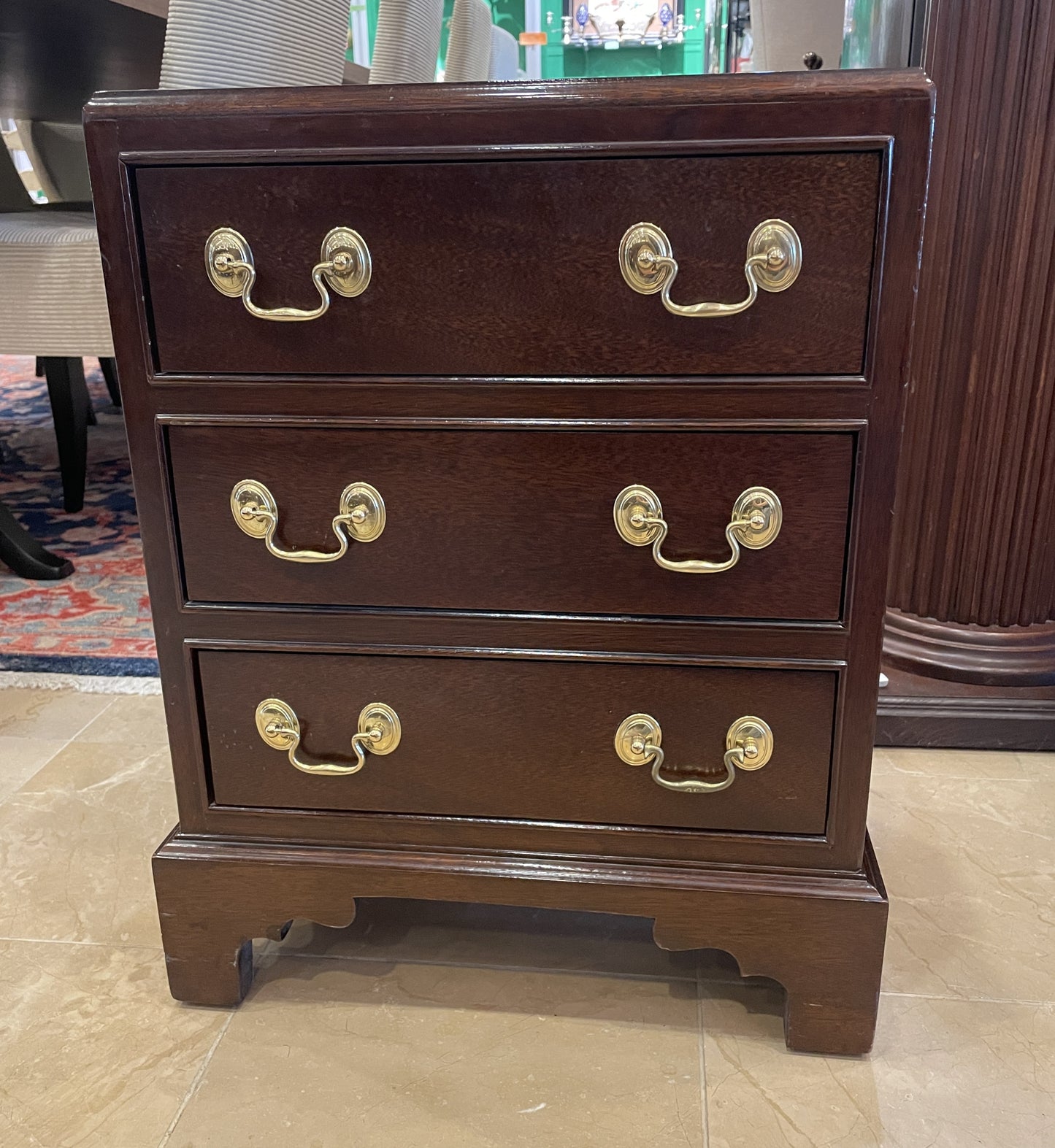 Small Inlayed Three Drawer chest (0H000G)
