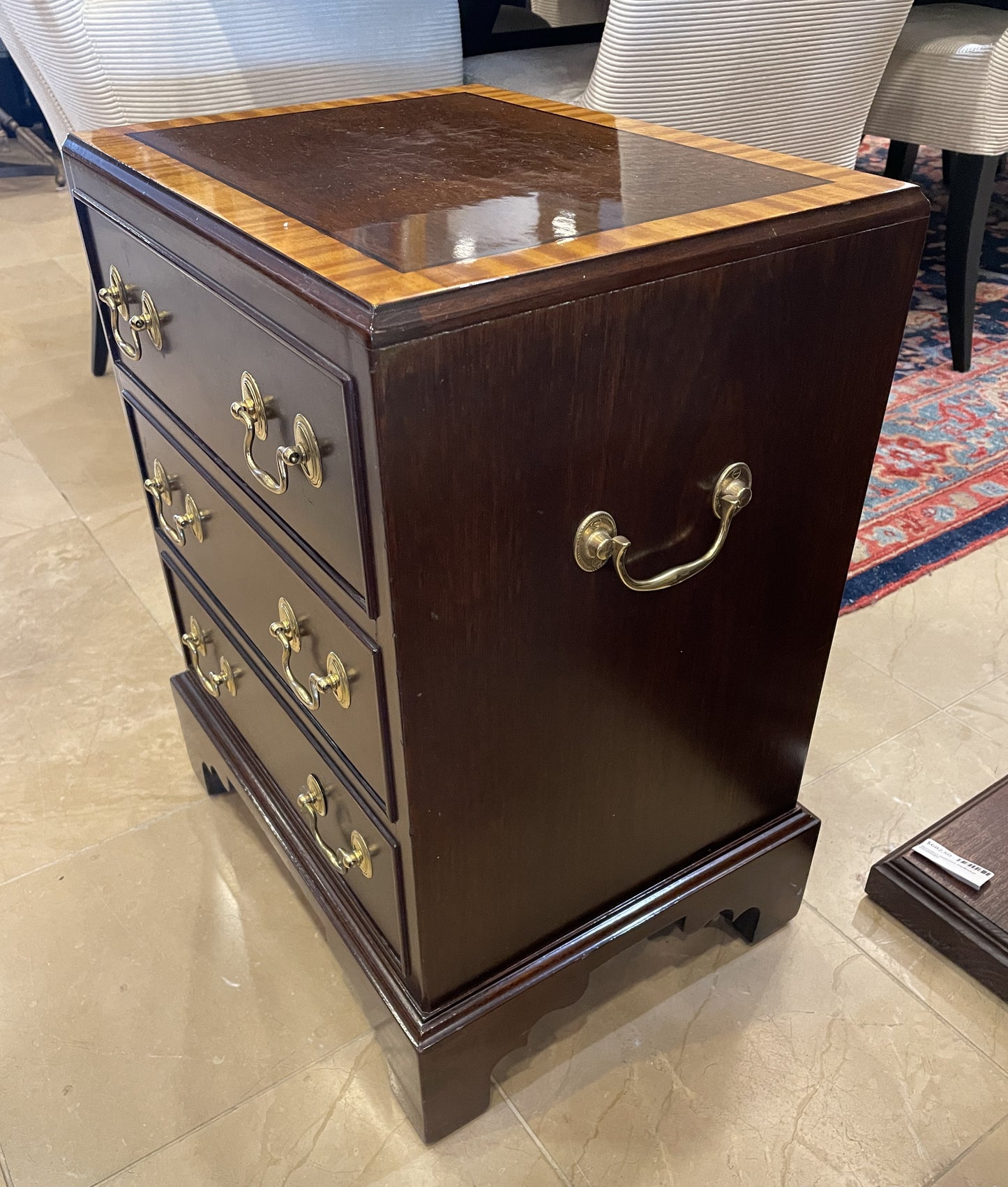 Small Inlayed Three Drawer chest (0H000G)
