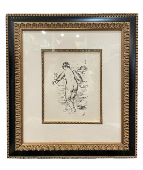 Pierre Auguste Renoir "Baigneuse" Heliogravure (0CY007)