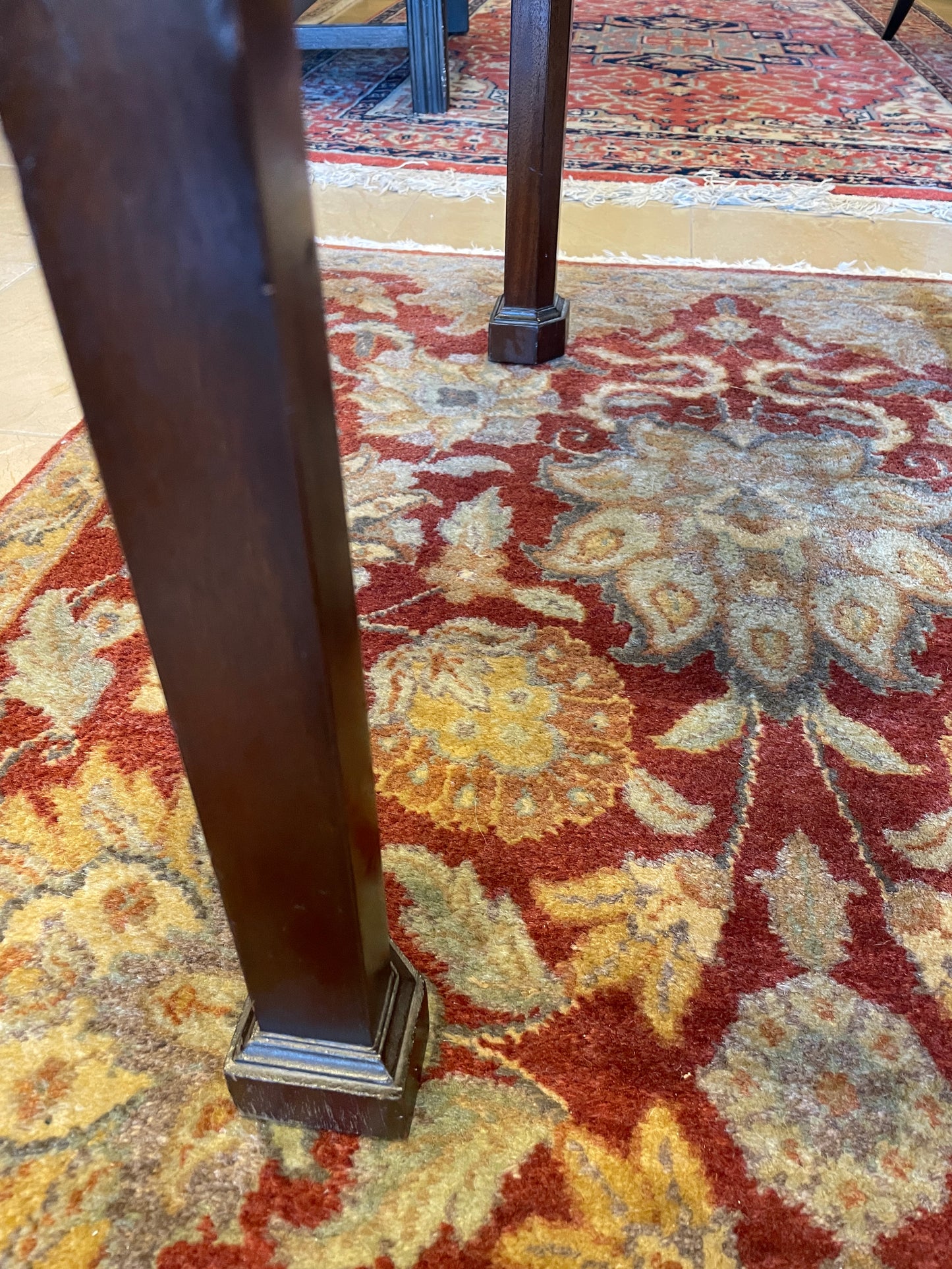 Drop Leaf Pembroke End Table, Mahogany (Two Available) (0H000N)