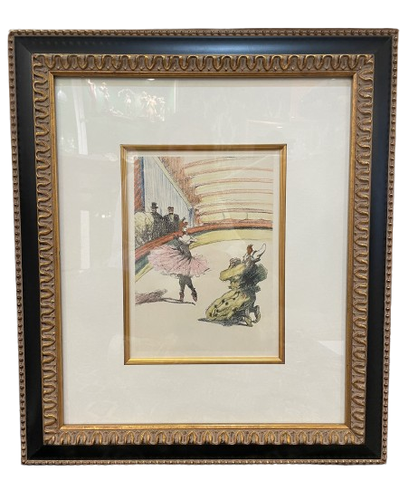 Toulouse Lautrec "Le Rappel" Lithograph (0CY00C)