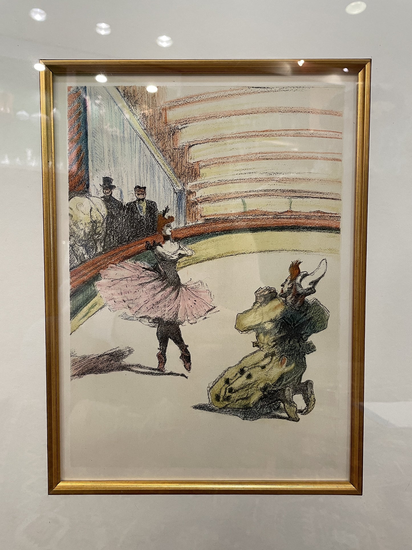 Toulouse Lautrec "Le Rappel" Lithograph (0CY00C)