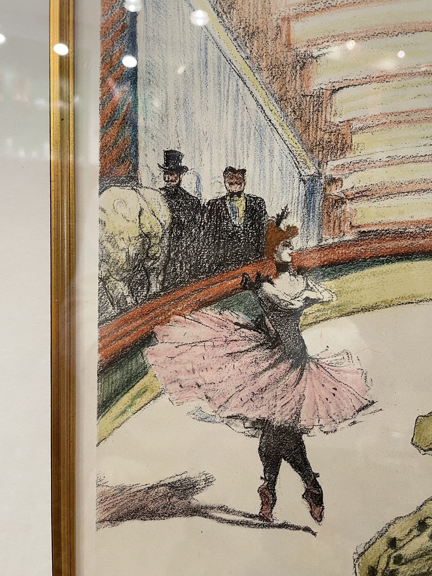 Toulouse Lautrec "Le Rappel" Lithograph (0CY00C)