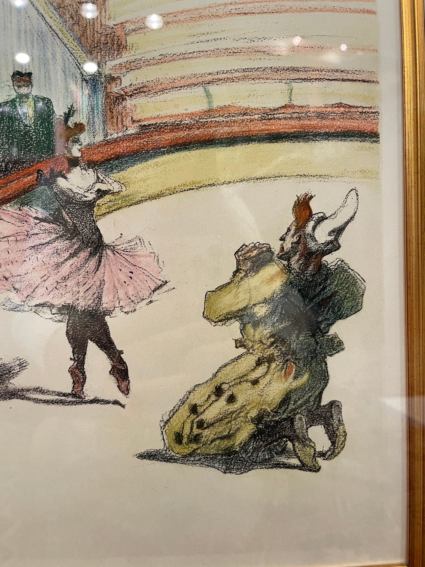 Toulouse Lautrec "Le Rappel" Lithograph (0CY00C)