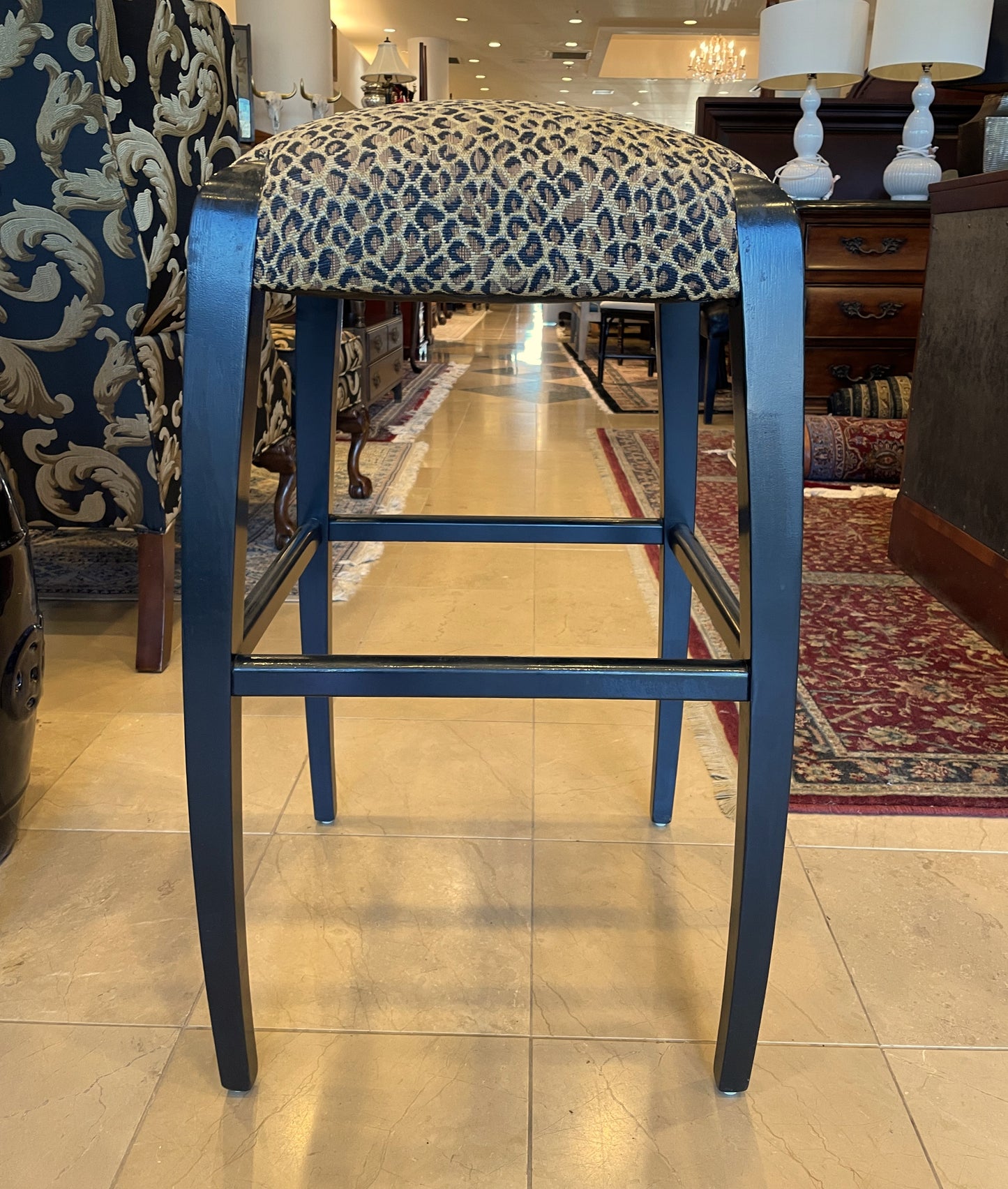 Loewenstein Leopard Barstool (2 Available) (TSSPGC)
