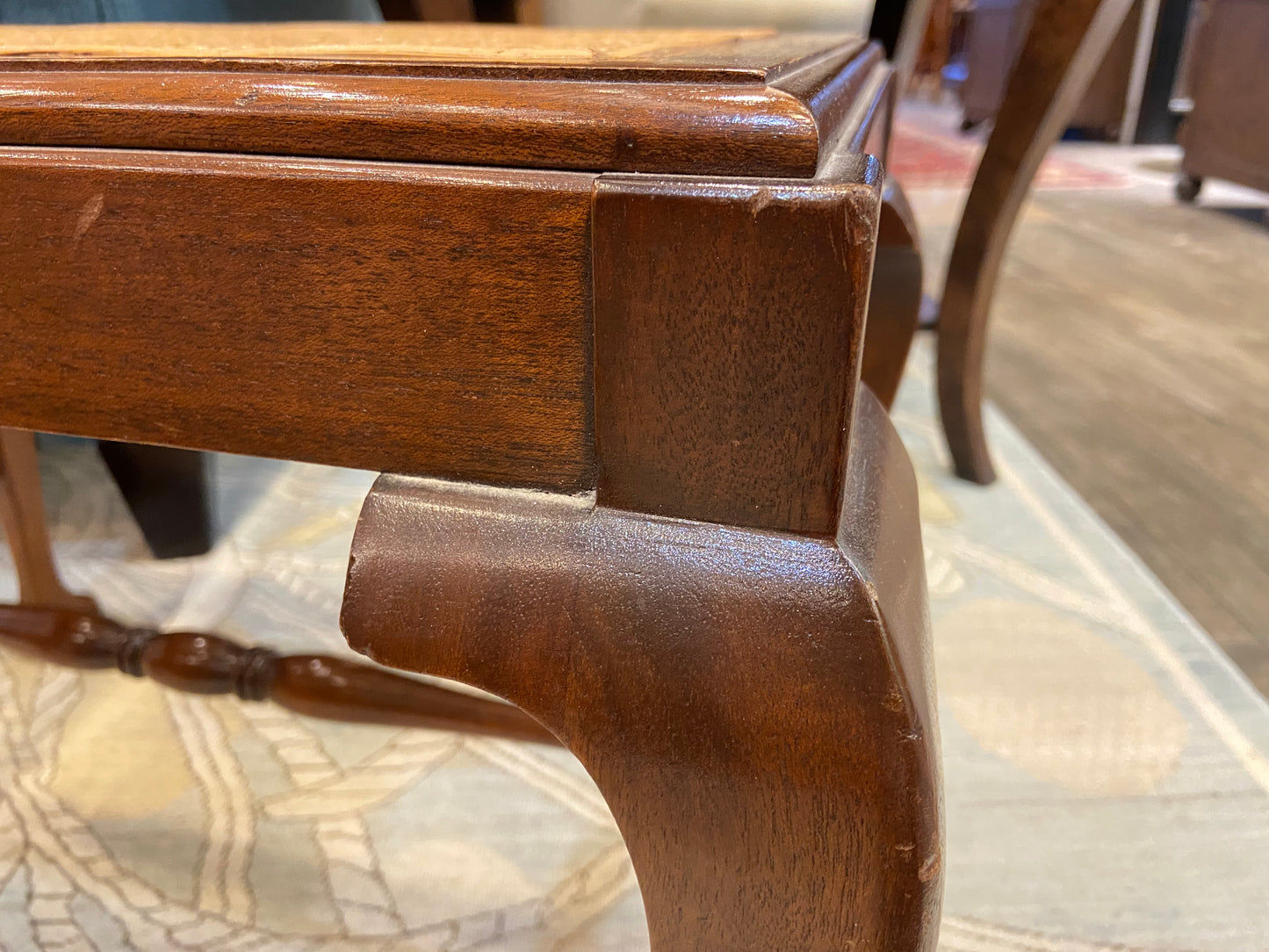 Revell & Co Caned Stool/Bench (27468)