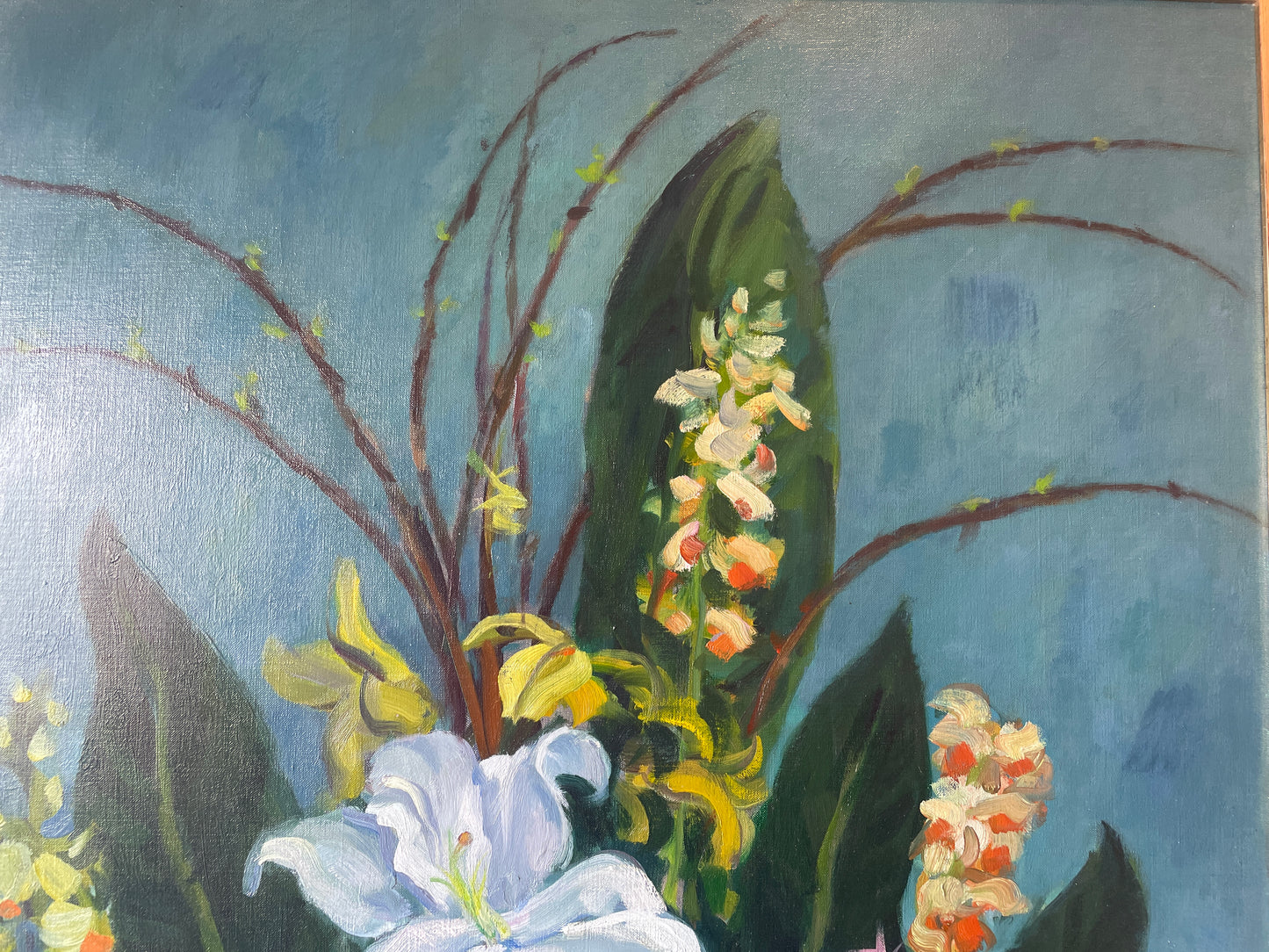 Martin Mondrus Floral Still Life Oil on Canvas (0CV002)