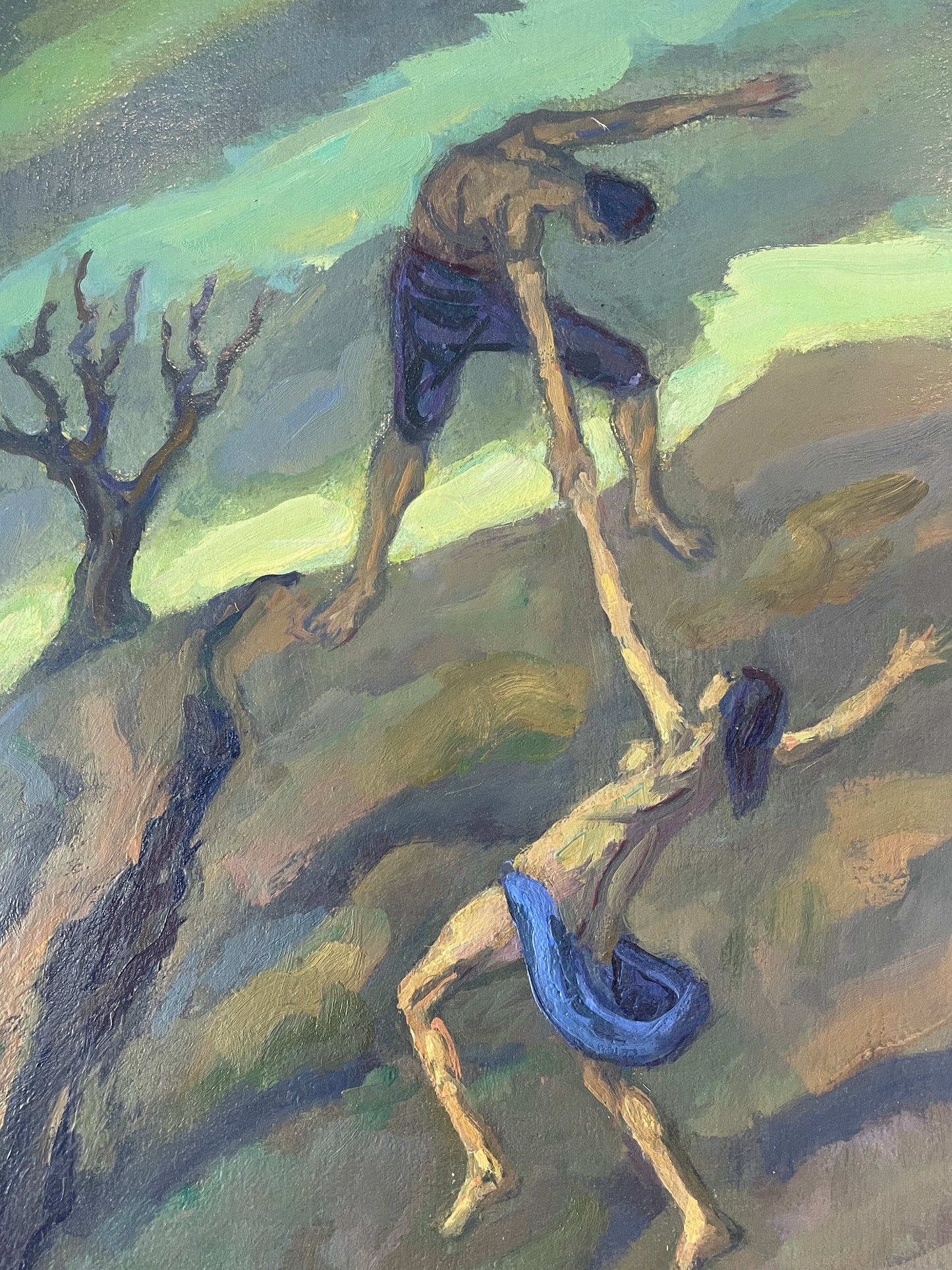 Martin Mondrus (1925-2020) Impressionist Man and Woman (0CV003)