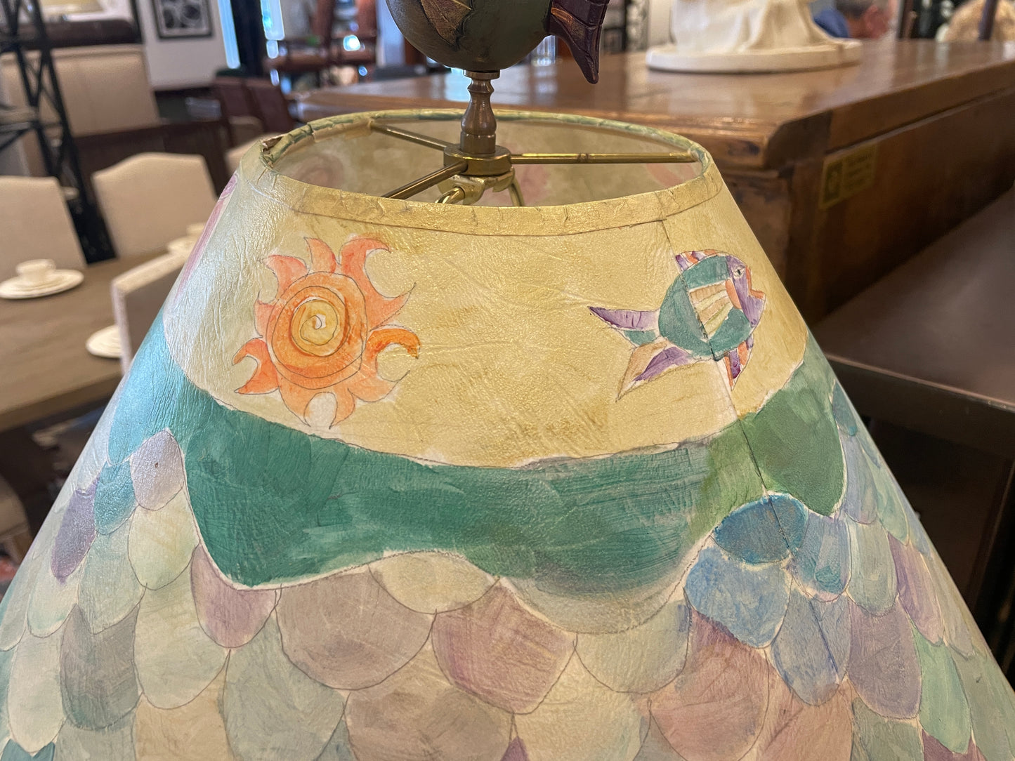 Sarah Grant "Sticks" Fish Lamp (0KT001)