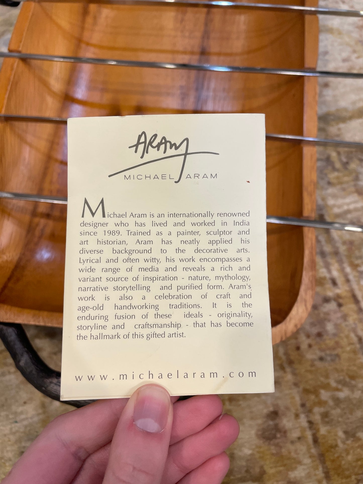 Michael Aram Kebab Set with Tray (0KT003)