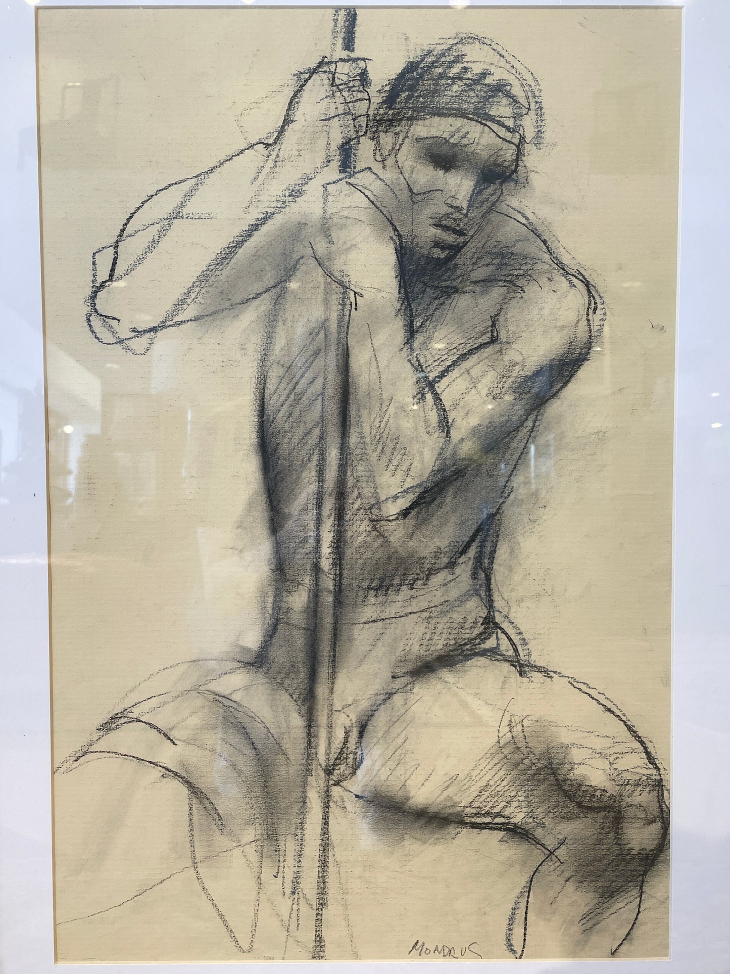 Martin Mondrus (1925-2020) Study of a Man (0CV004)
