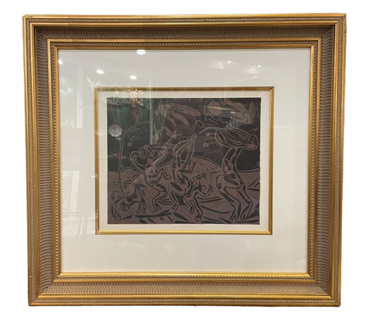 Pablo Picasso "Les Danseurs au Hibou" Linocut (0CY00P)