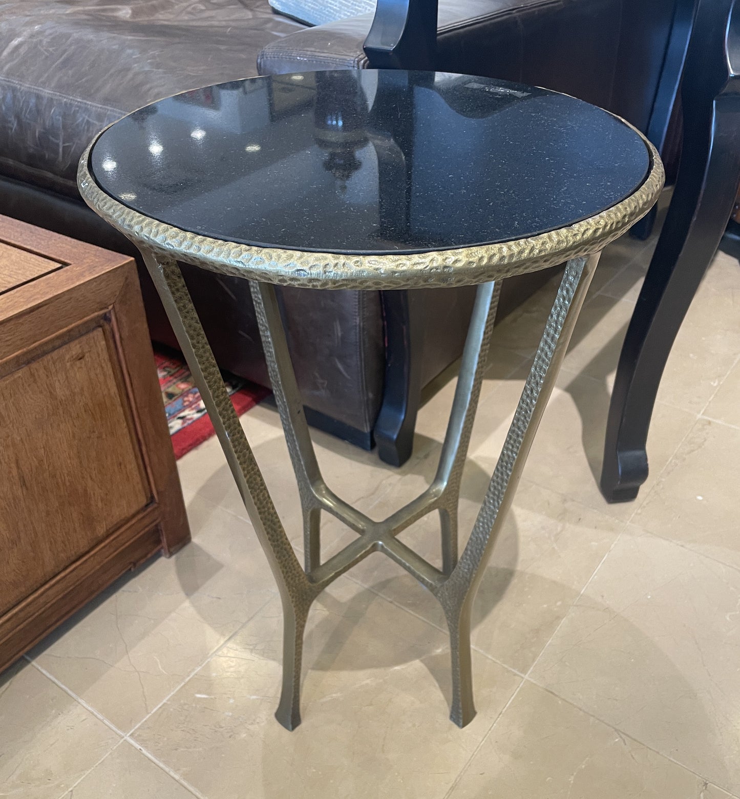Butler Flavio End Table with Stone Top (0H300Q)