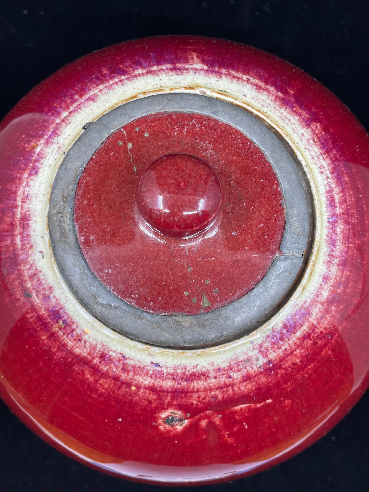 Sang de Beouf Porcelain Ginger Jar (ACSJJF)