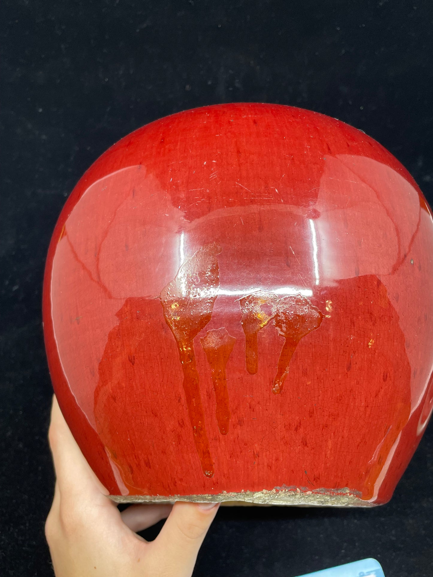 Sang de Beouf Porcelain Ginger Jar (ACSJJF)