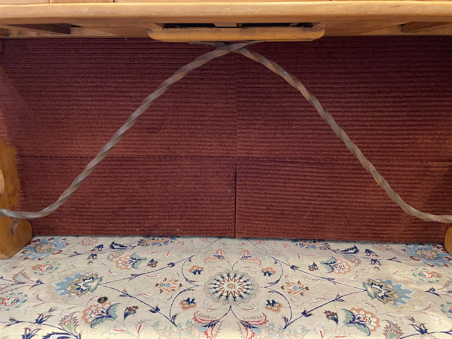 El Poeton Pine Sofa Table (03G00D)