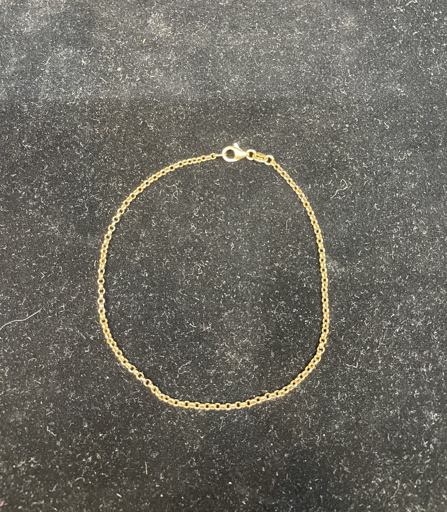 14k Gold Anklet (3 Grams) (B9KVF5)
