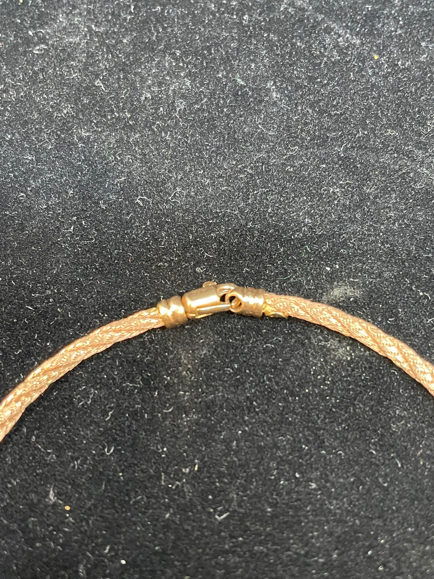 14k Rose Gold Rope Bracelet (9Y4YWE)