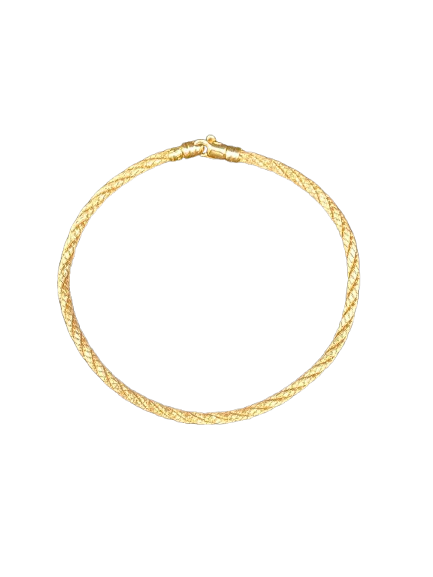 14k Rose Gold Rope Bracelet (9Y4YWE)