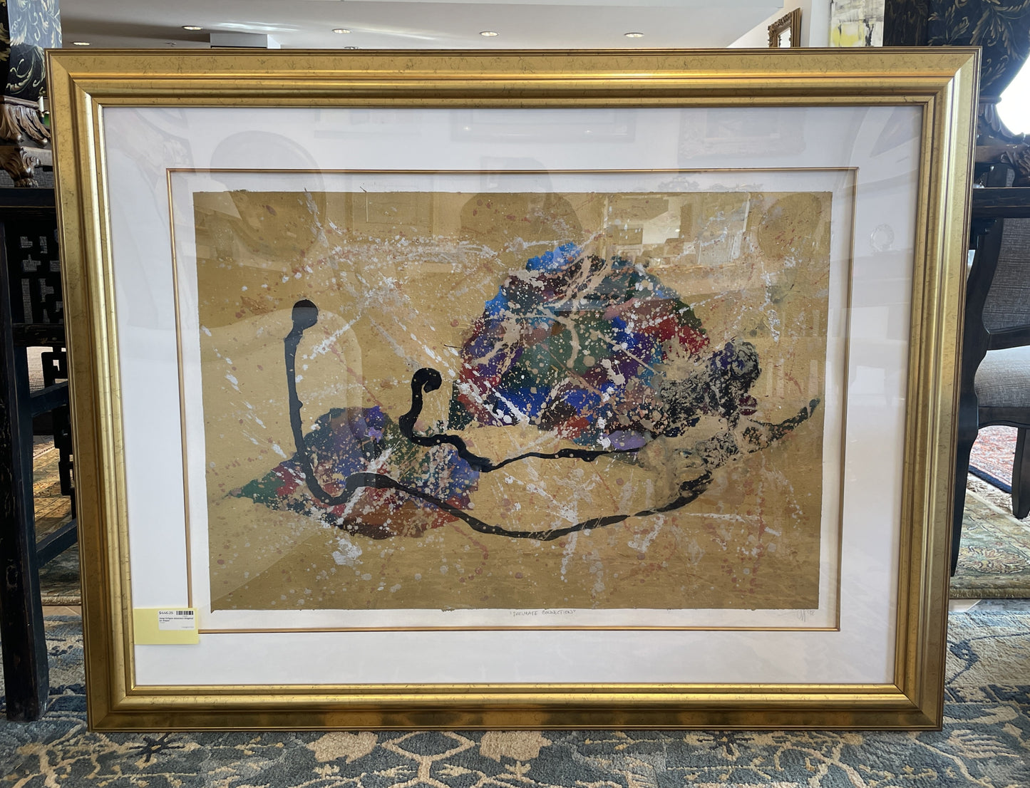 Jane Orfgen Abstract Original on Paper (03G00N)