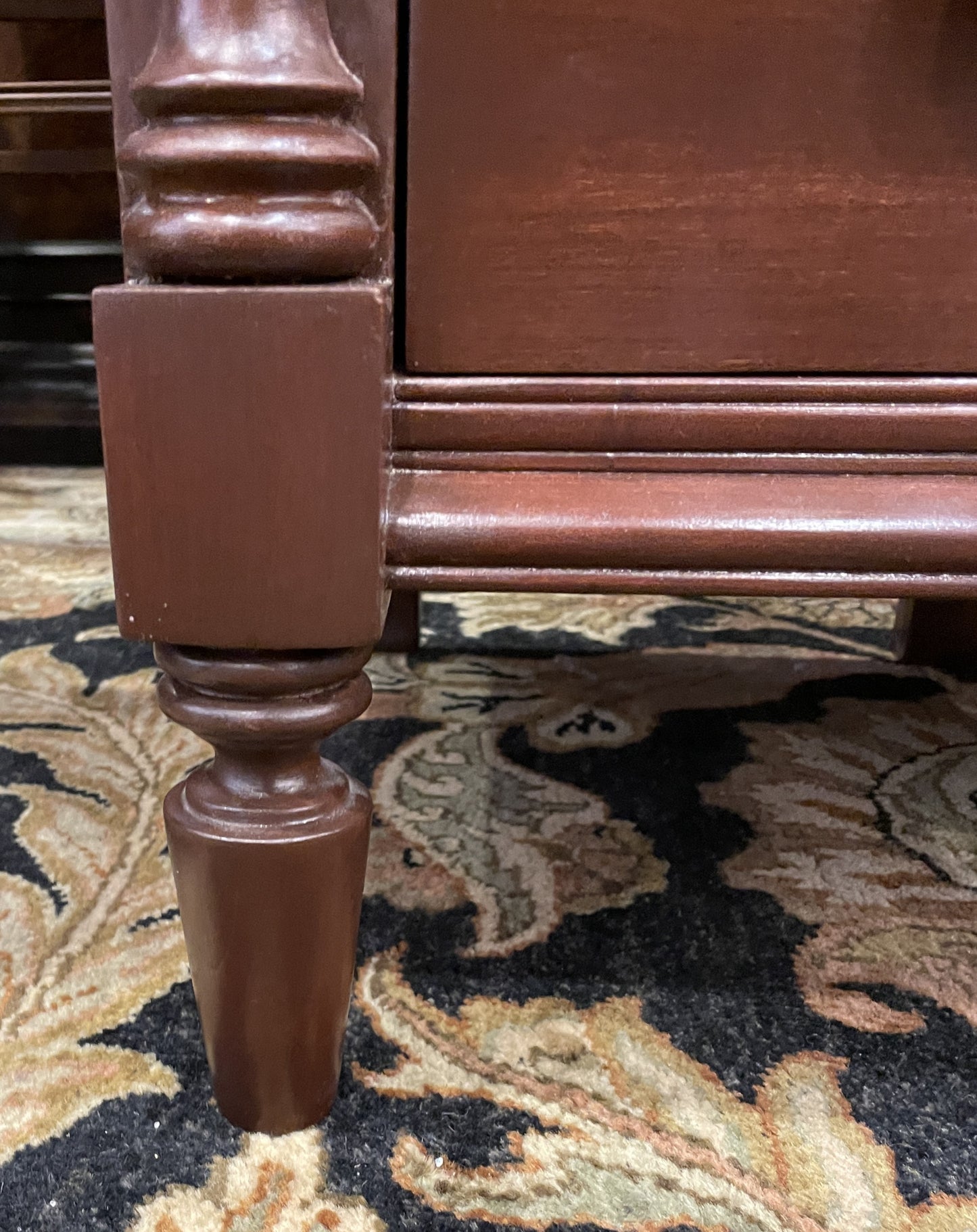 American Empire Revival Vanity with Mirror, 1930s (0H7002)