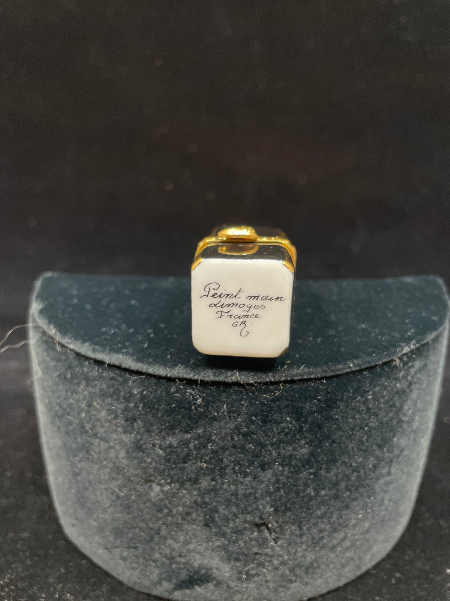 Limoges Lipstick Trinket Box (030020)