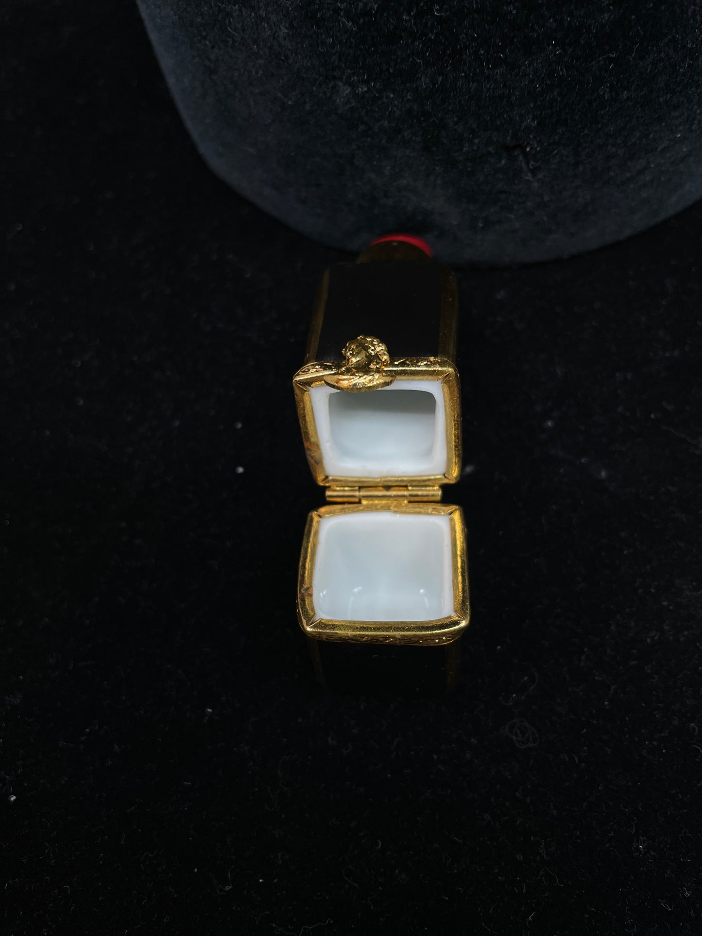 Limoges Lipstick Trinket Box (030020)