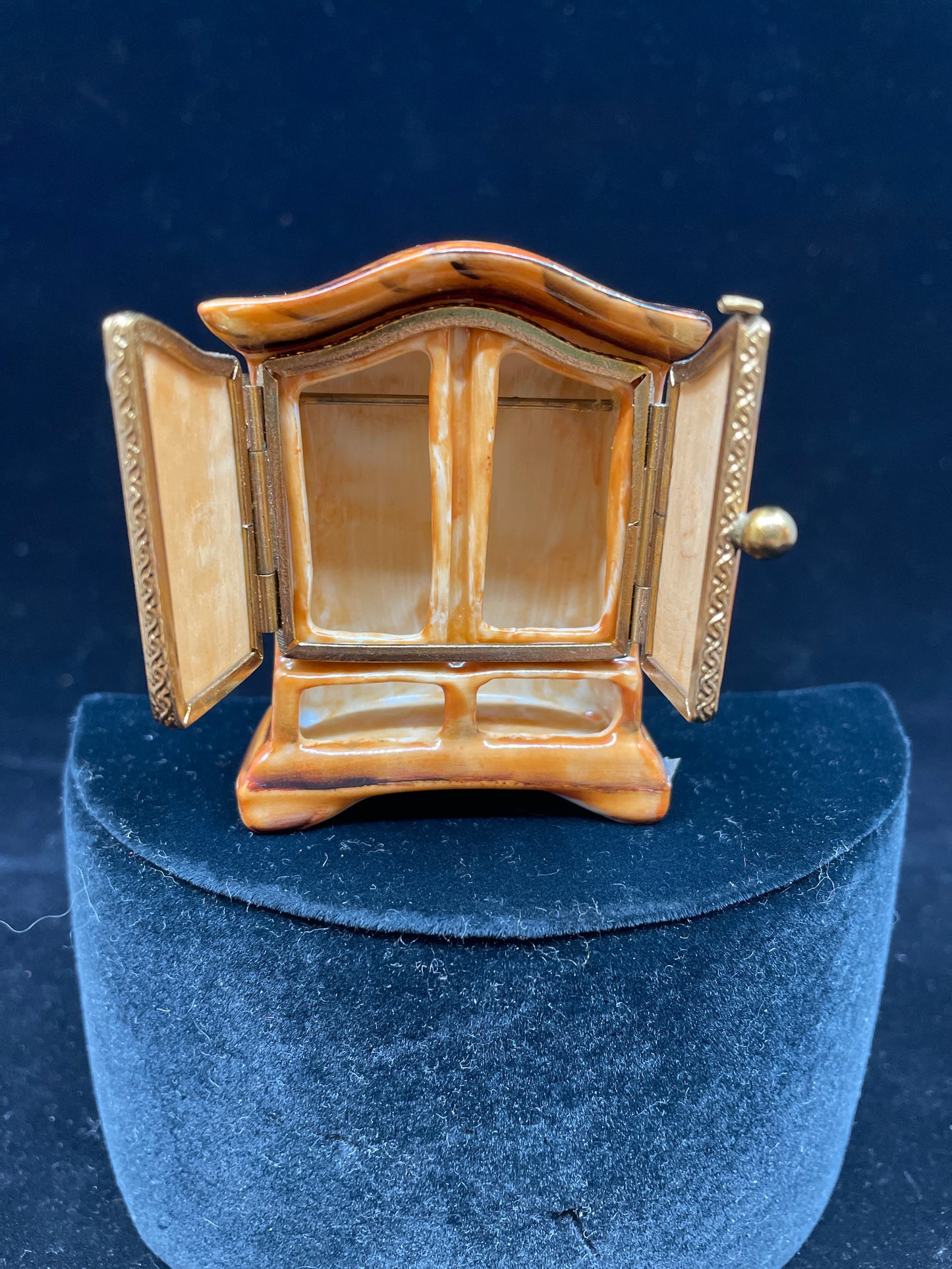 Limoges Wardrobe Trinket Box