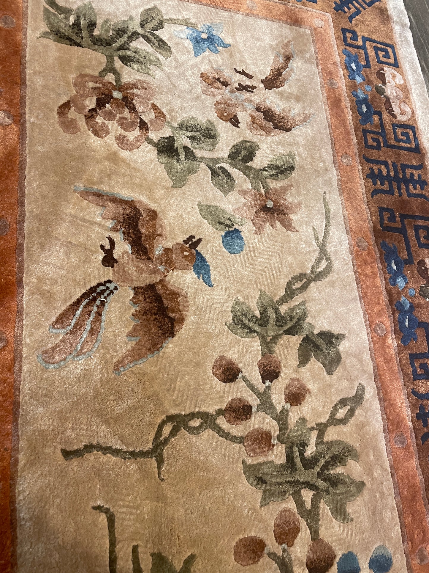 Silk Chinese Sculpted Rug (0H9002)