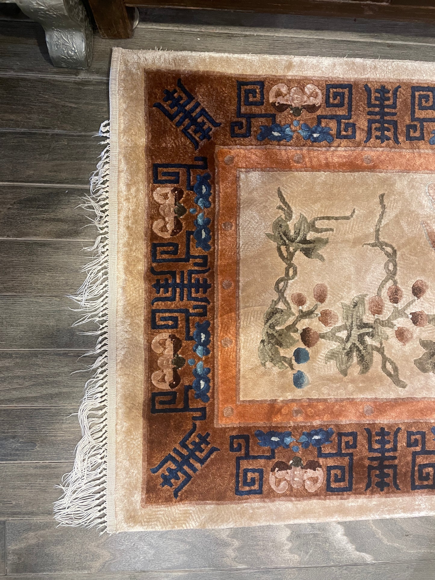 Silk Chinese Sculpted Rug (0H9002)