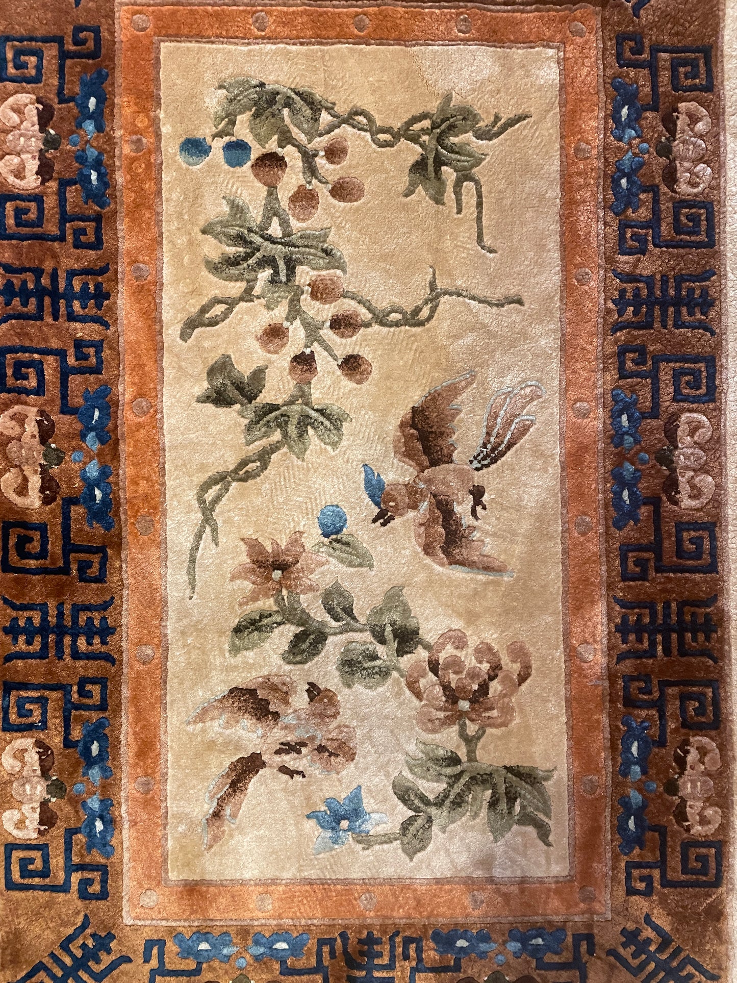 Silk Chinese Sculpted Rug (0H9002)