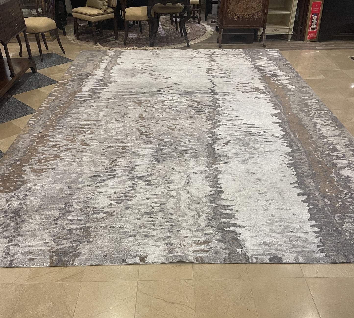 David Rockwell "Tidal Moonlight" Area Rug (10x14) (1FP91A)