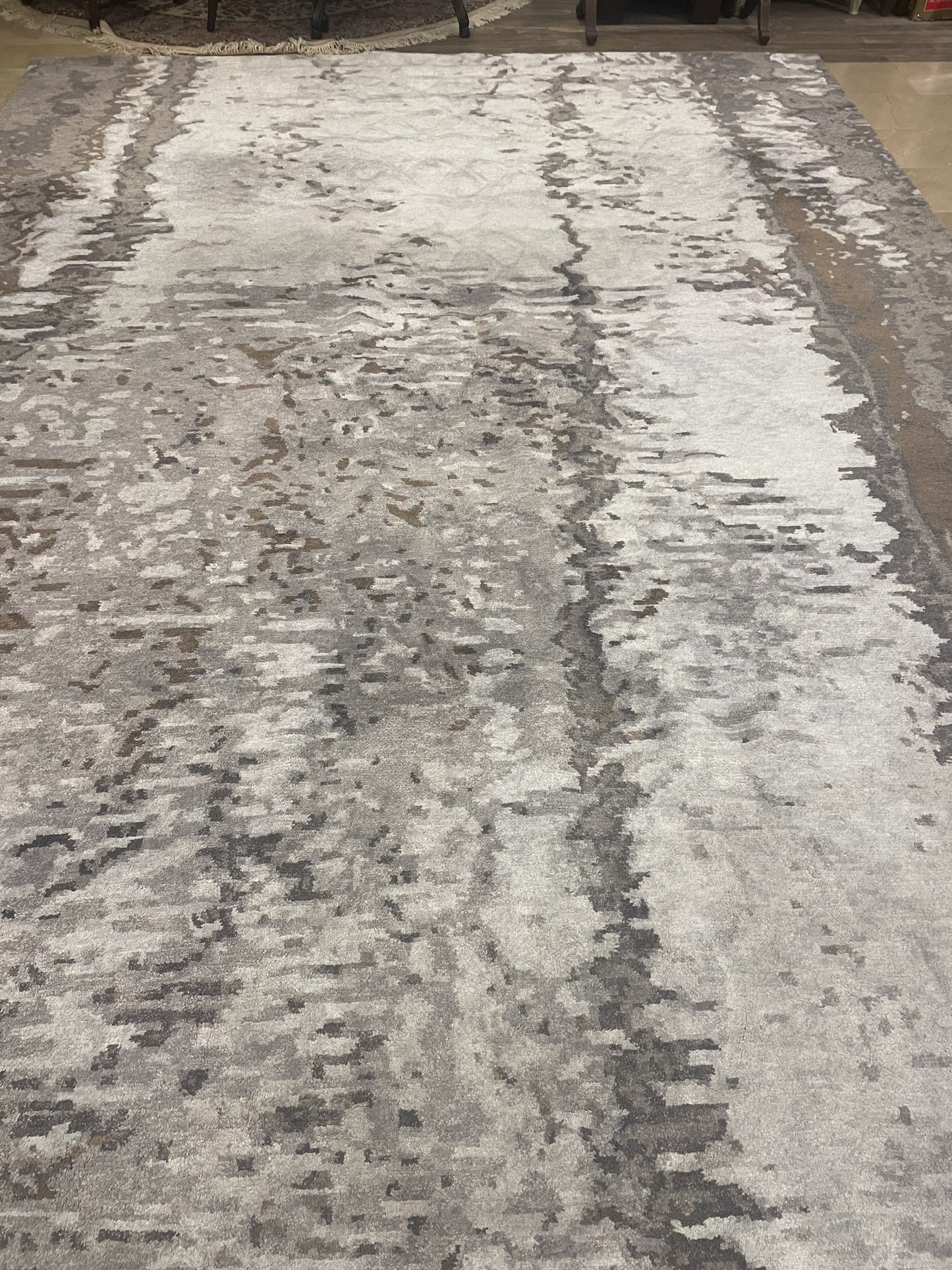 David Rockwell "Tidal Moonlight" Area Rug (10x14) (1FP91A)