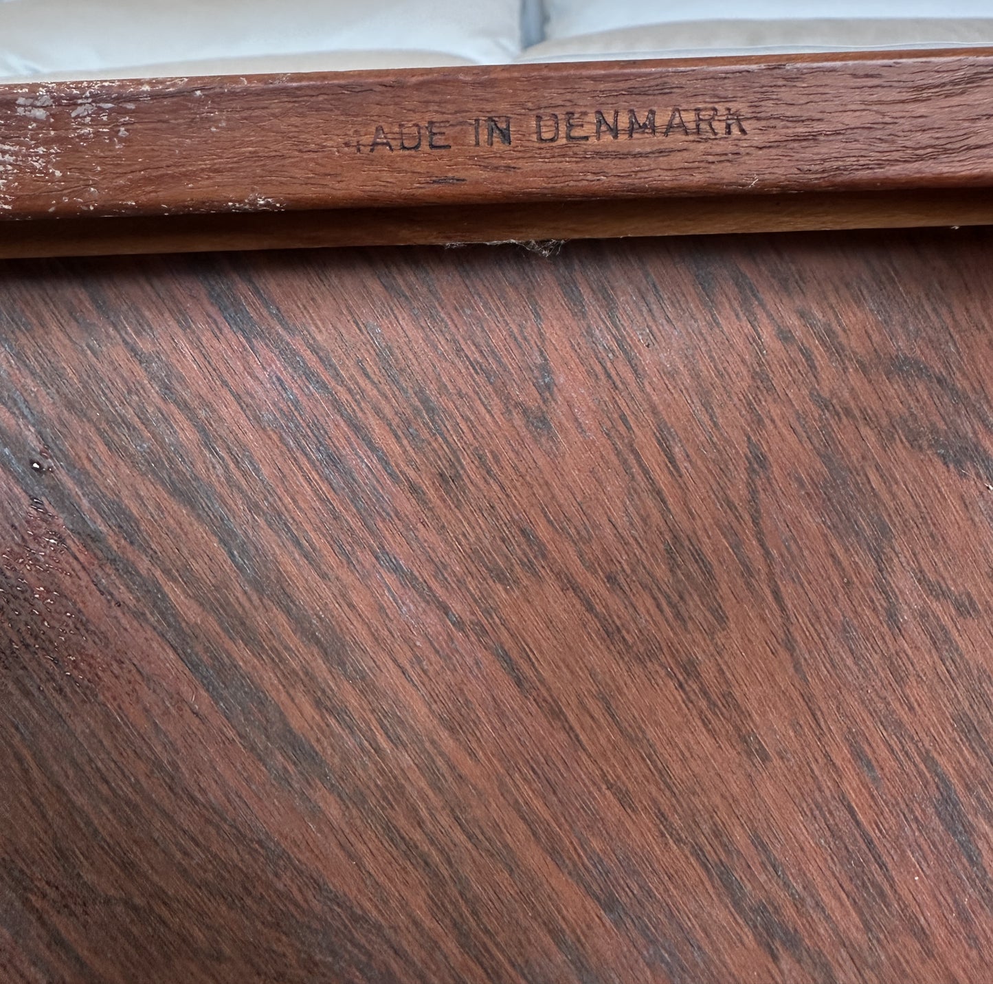 Hans Anderson Hexagonal Rosewood Stacking Table for Artex, 1960s (0NG00C, 0NG00B)