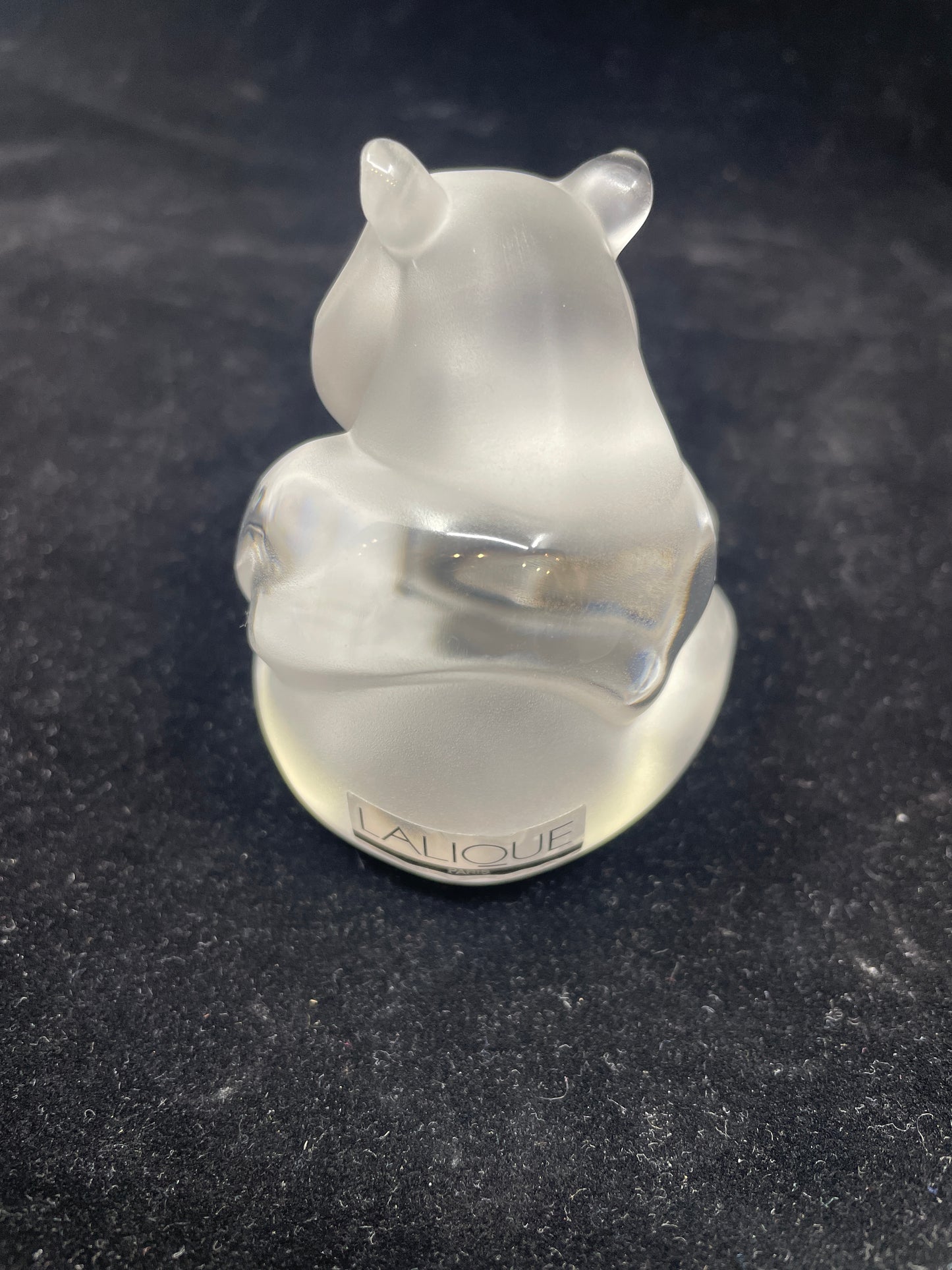 Lalique Panda Paperweight (03001U)