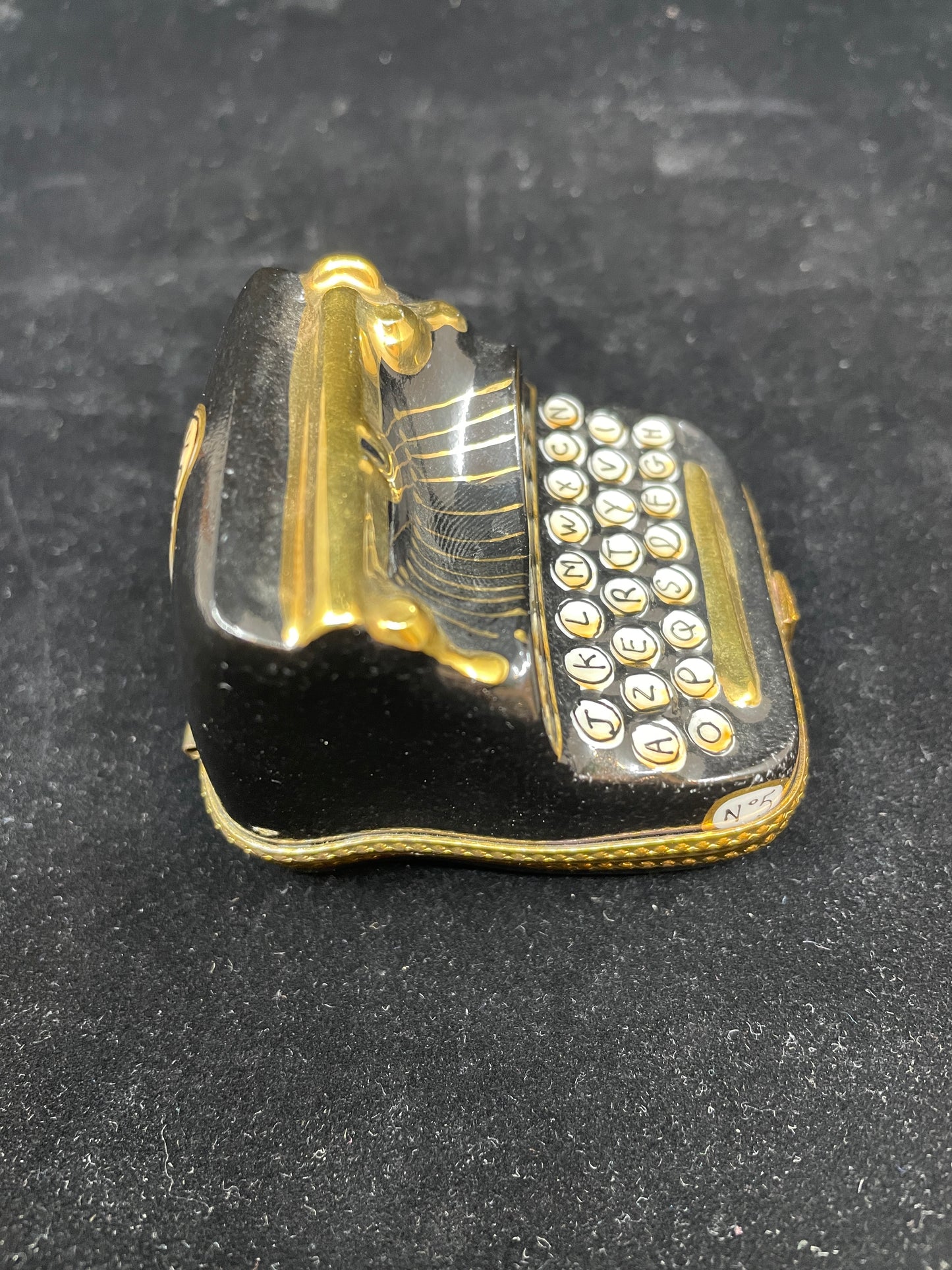 Limoges Typewriter Trinket Box (03001Z)
