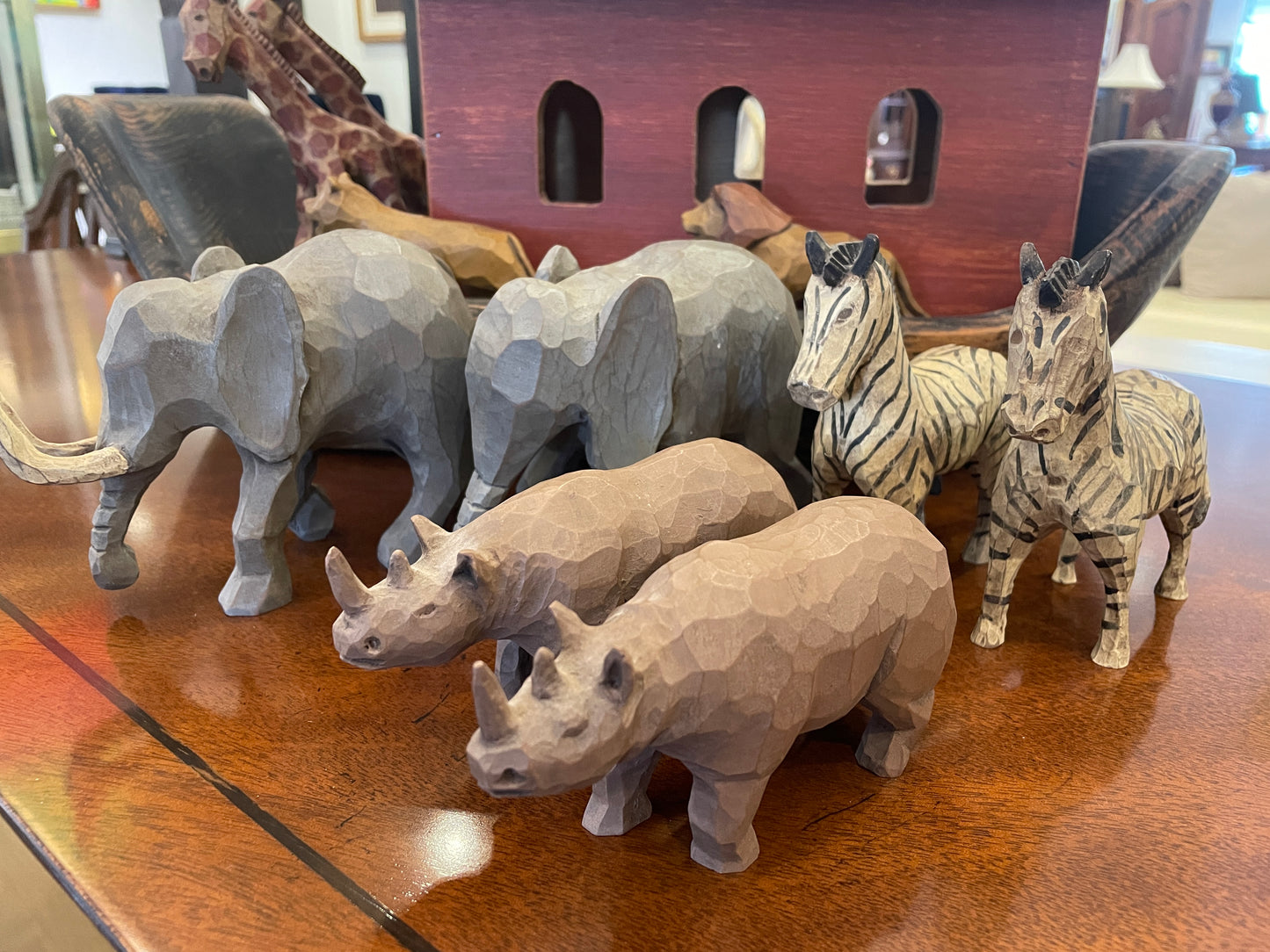 Wolf Creek Folk Art Noah's Ark (012004)
