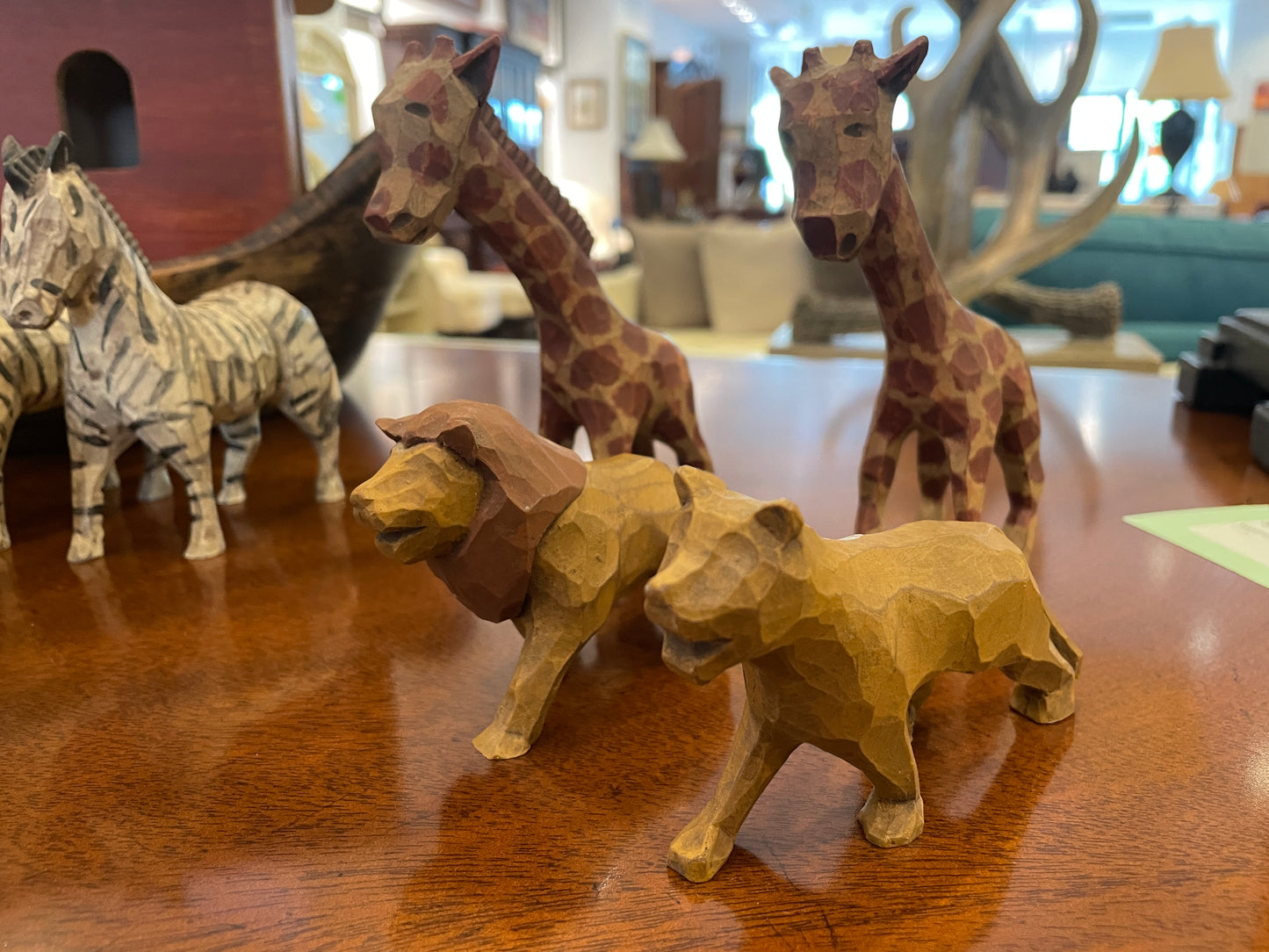 Wolf Creek Folk Art Noah's Ark (012004)