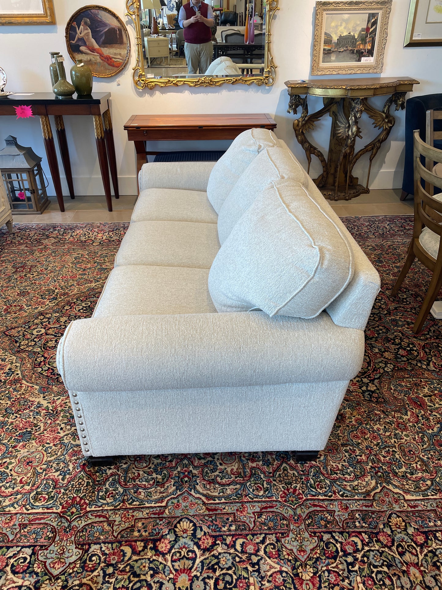 Peter Lorentz Sofa with Tack Nail Detailing (0D1001)