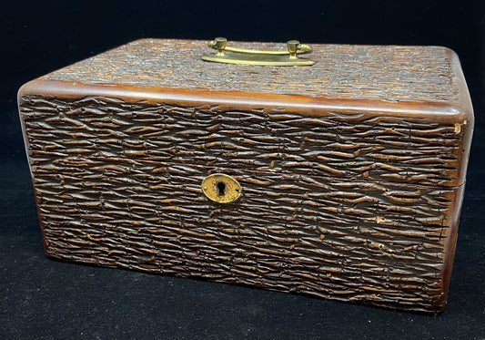 Carved Card Box (27689)